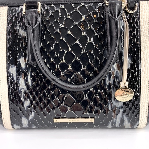 BRAHMIN BLACK CARLISLE ARDEN - Picture 4 of 15